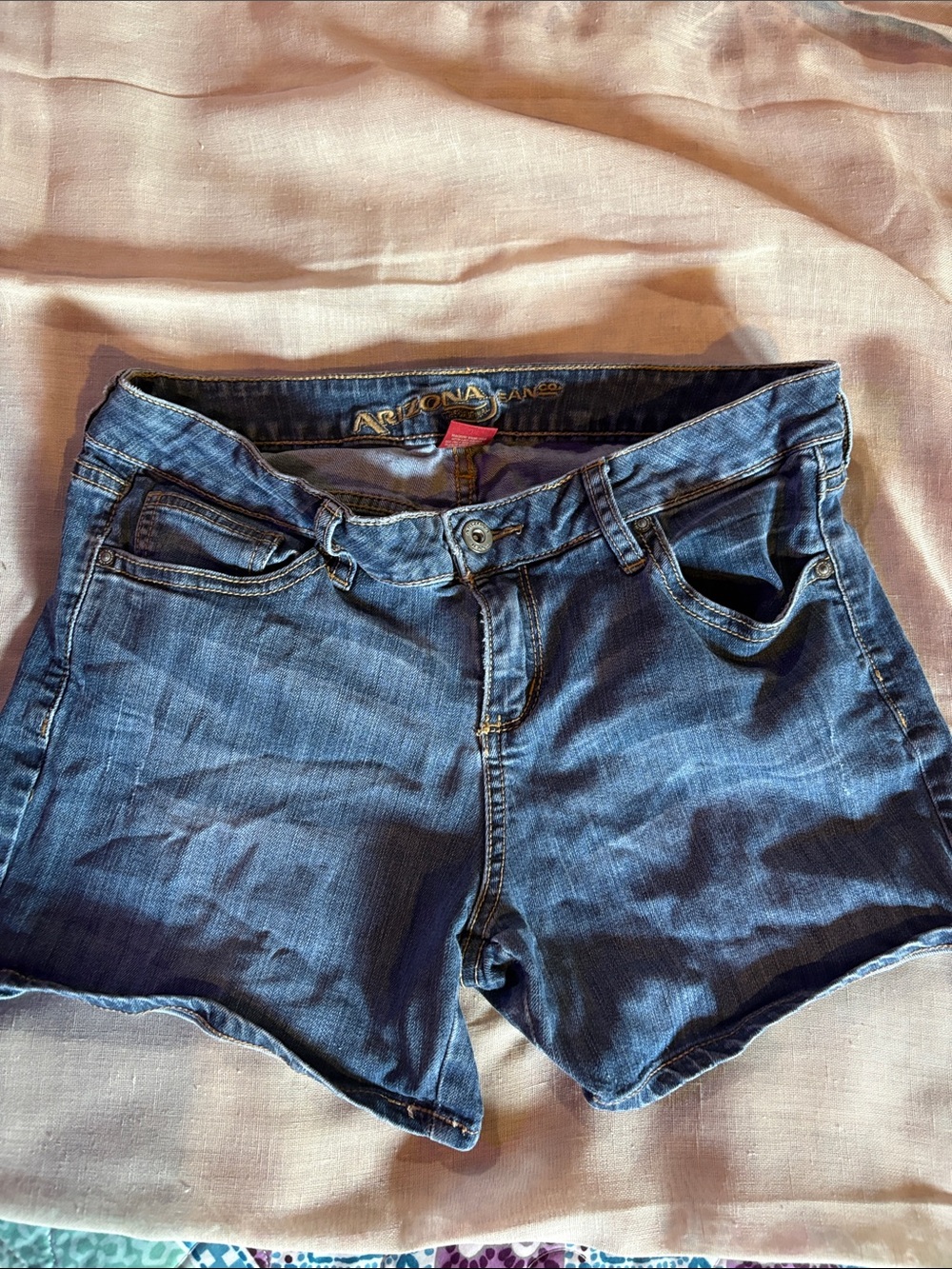 Arizona Jean Company Blue Denim Cutoff Shorts